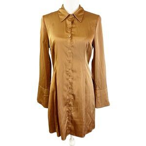 chinese dress ladies Gabriette White Linen Blend Mini Dress - US 12 main image 0